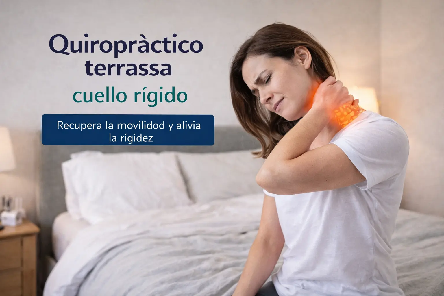 Quiropràctico terrassa cuello rígido