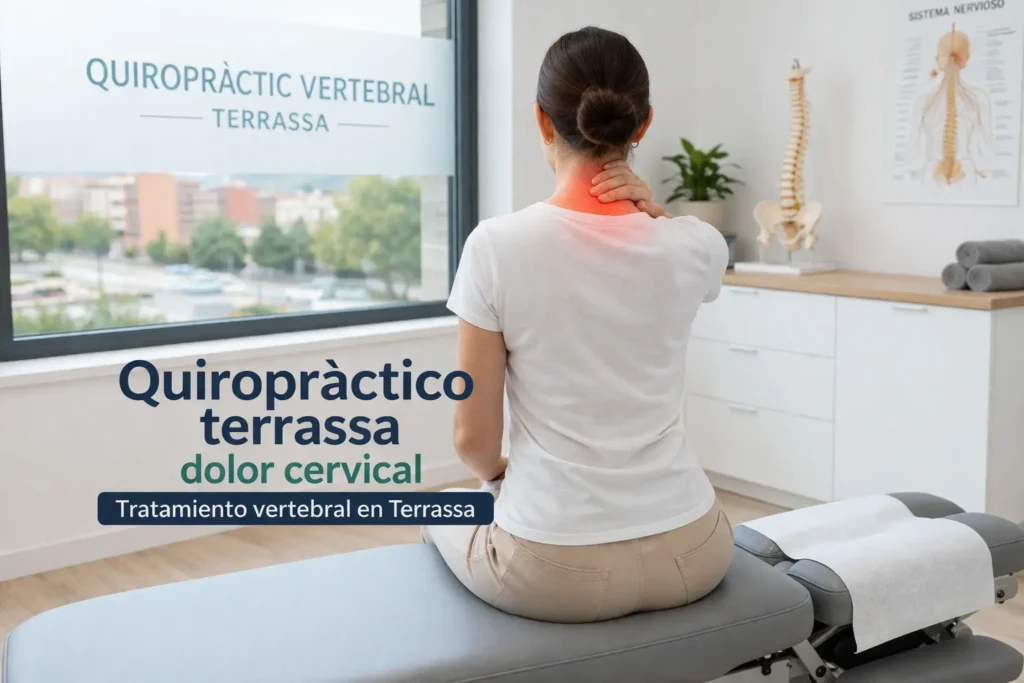Quiropràctico terrassa dolor cervical