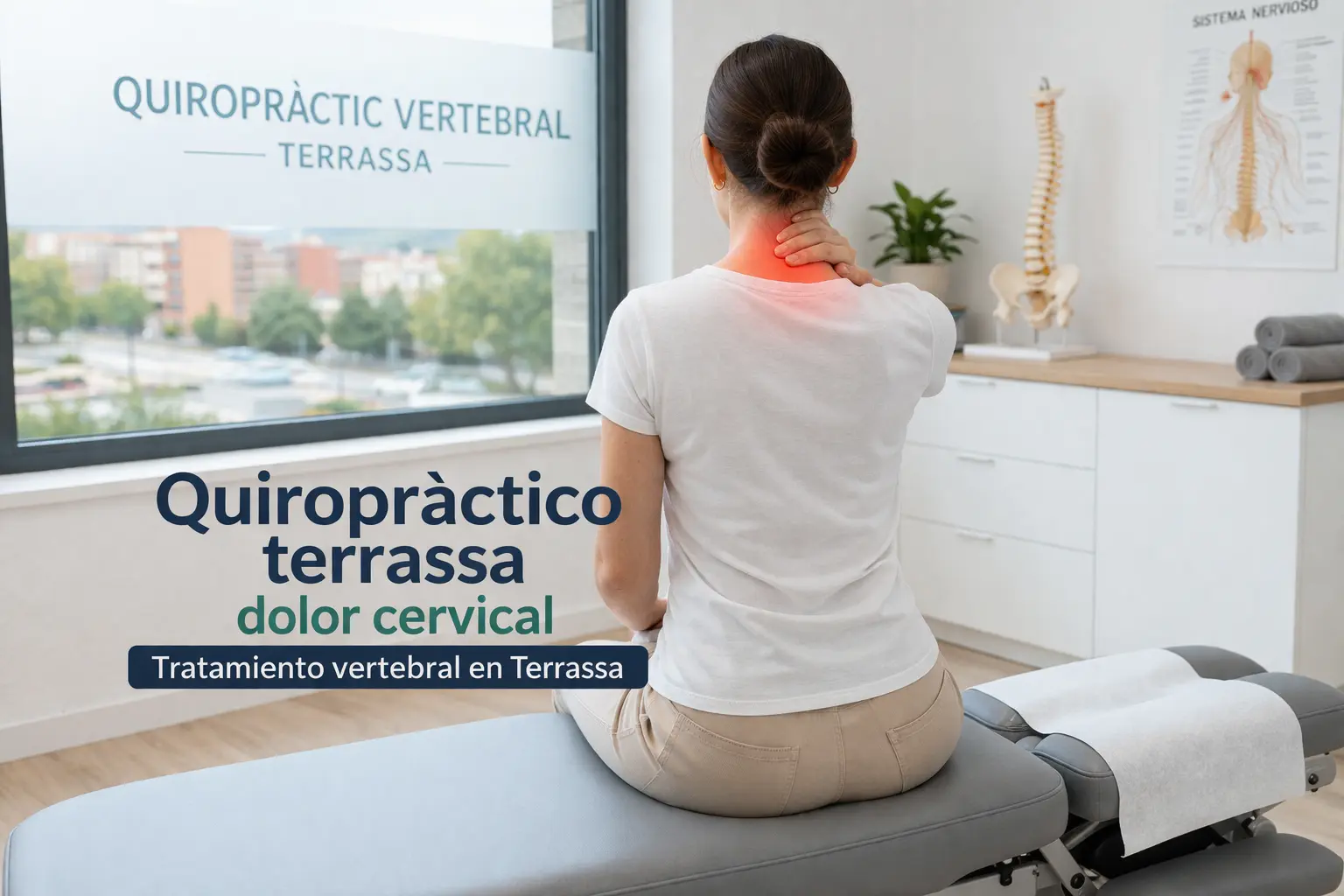 Quiropràctico terrassa dolor cervical
