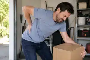 dolor al levantar objetos