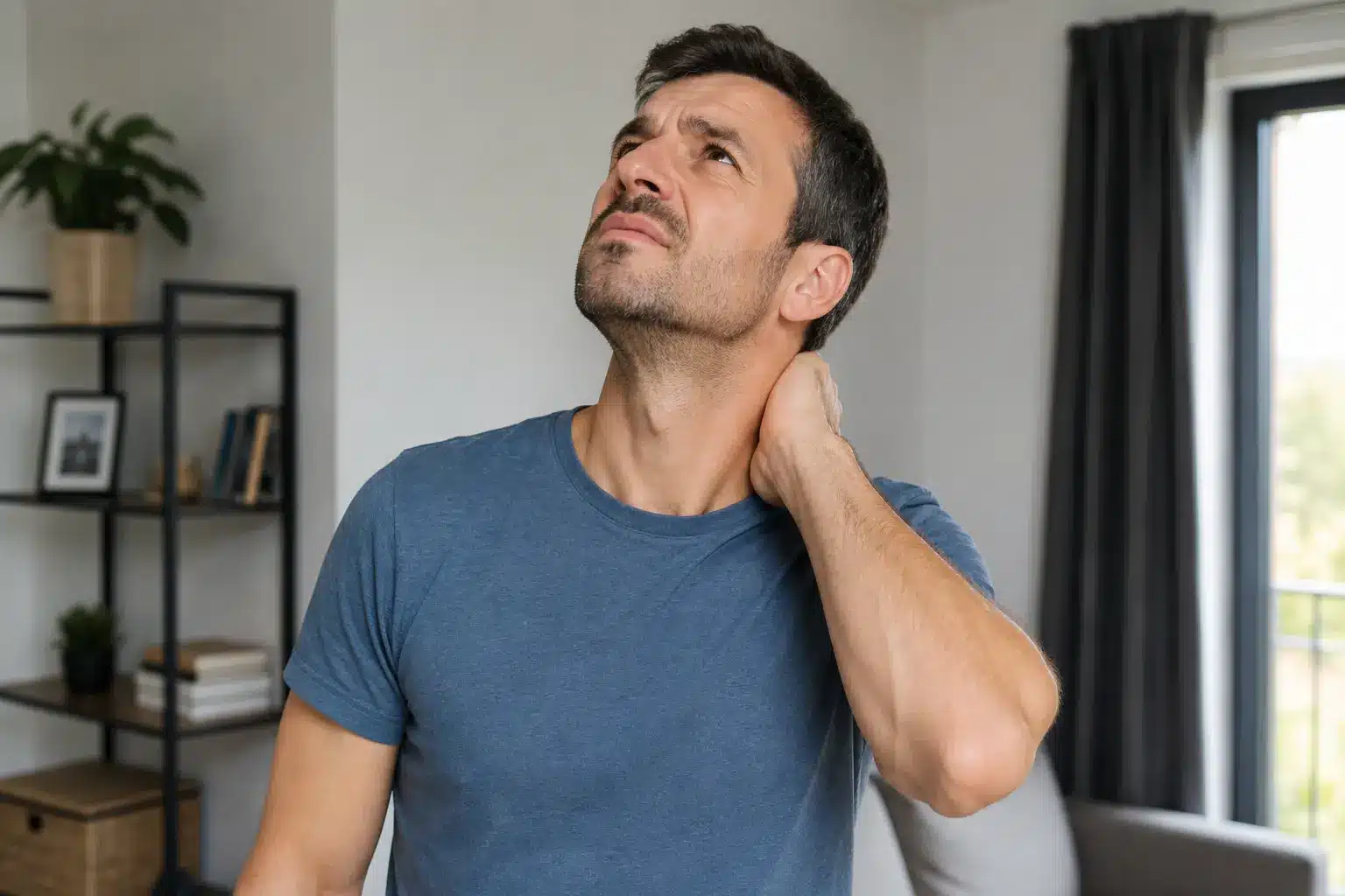 dolor de cuello al mirar hacia arriba
